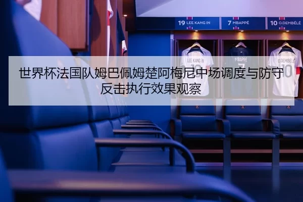 世界杯法国队姆巴佩姆楚阿梅尼中场调度与防守反击执行效果观察
